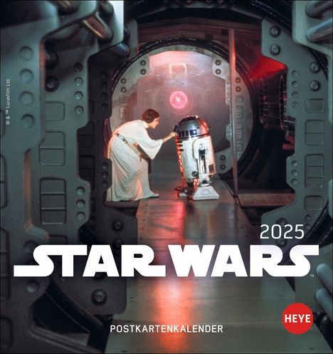 Star Wars Postkartenkalender 2025, Kalender