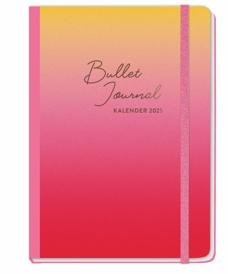 Red Bullet Journal A5 2025, Buch