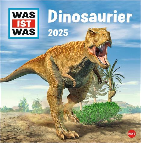 WAS IST WAS Dinosaurier Broschurkalender 2025, Kalender