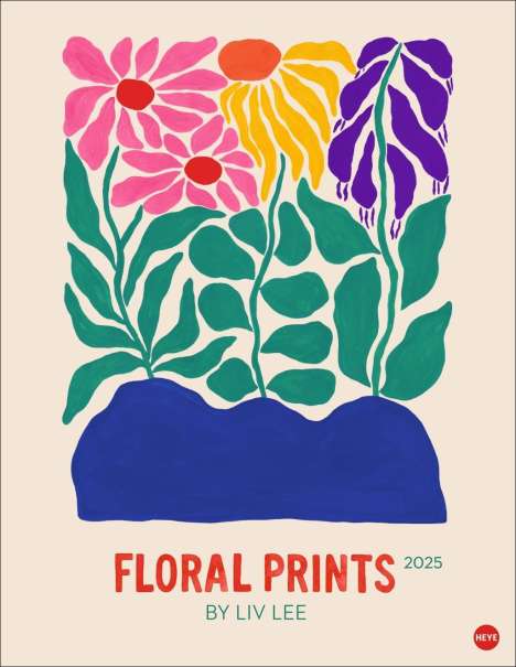 Liv Lee: Floral Prints 2025, Kalender