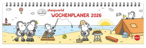 sheepworld Wochenquerplaner 2026, Kalender