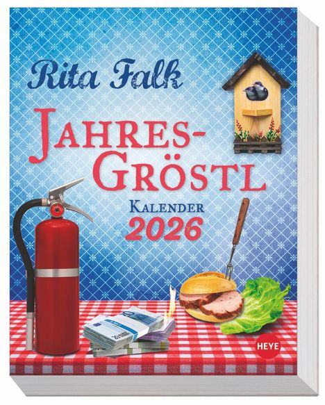 Rita Falk: Rita Falk Jahres-Gröstl Tagesabreißkalender 2026, Kalender