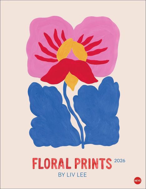 Liv Lee: Floral Prints 2026, Kalender