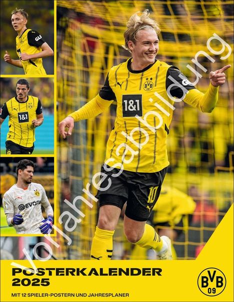 BVB Posterkalender 2026, Kalender