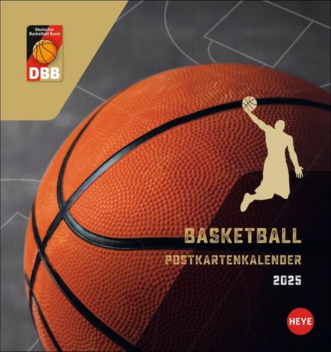 DBB Basketball Postkartenkalender 2025, Kalender