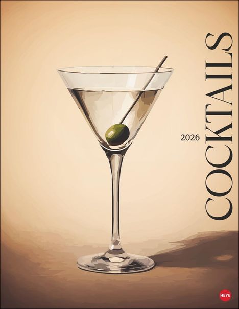 Cocktails Posterkalender 2026, Kalender