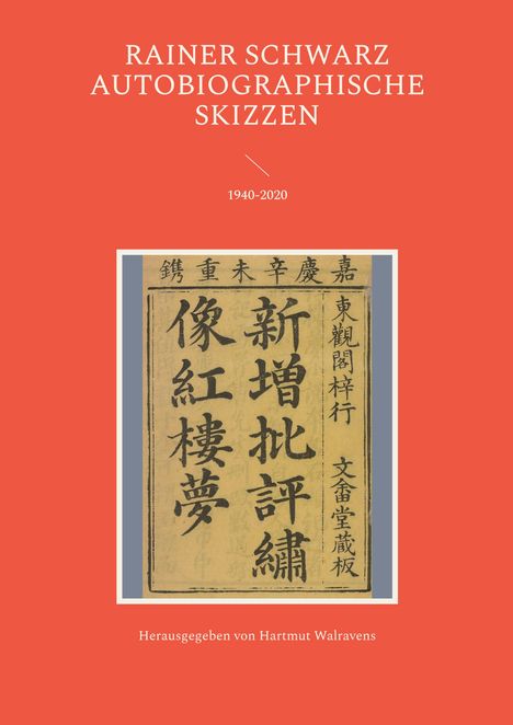 Rainer Schwarz: Autobiographische Skizzen, Buch