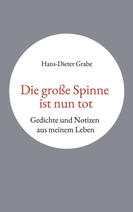 Hans-Dieter Grabe: Die große Spinne ist nun tot, Buch