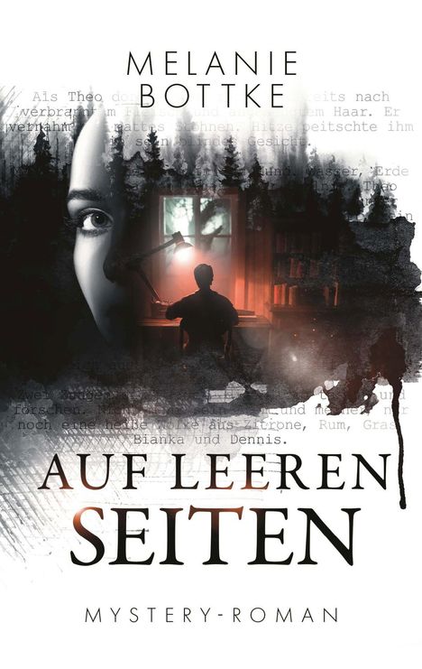 Melanie Bottke: Auf leeren Seiten, Buch