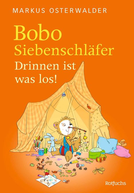 Markus Osterwalder: Bobo Siebenschläfer: Drinnen ist was los!, Buch