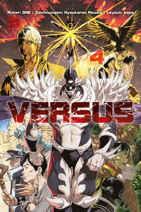 One: Versus 4, Buch