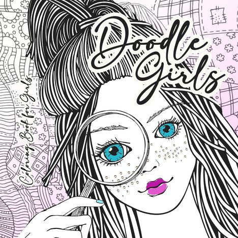 Monsoon Publishing: Doodle Girls Coloring Book for Girls, Buch