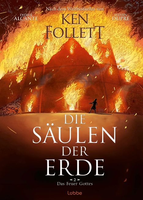 Ken Follett (geb. 1949): Die Säulen der Erde - Das Feuer Gottes, Buch