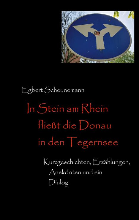 Egbert Scheunemann: In Stein am Rhein fließt die Donau in den Tegernsee, Buch