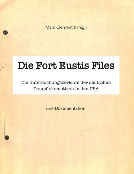 Die Fort Eustis Files, Buch
