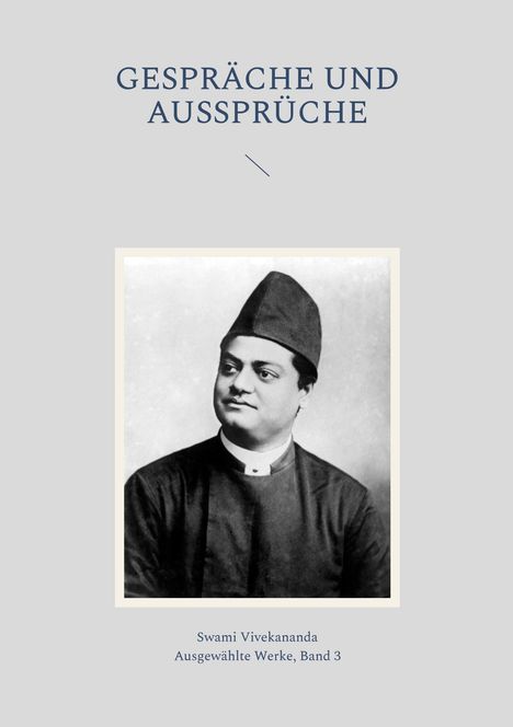 Swami Vivekananda: Gespräche und Aussprüche, Buch