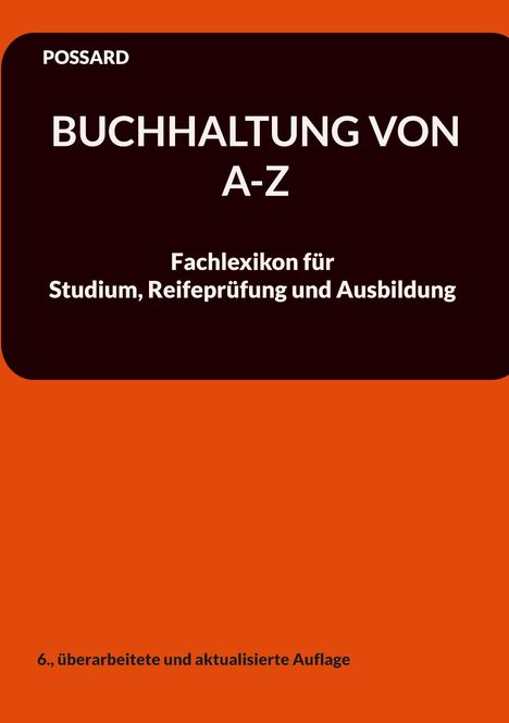 Marlon Possard: Buchhaltung von A-Z, Buch