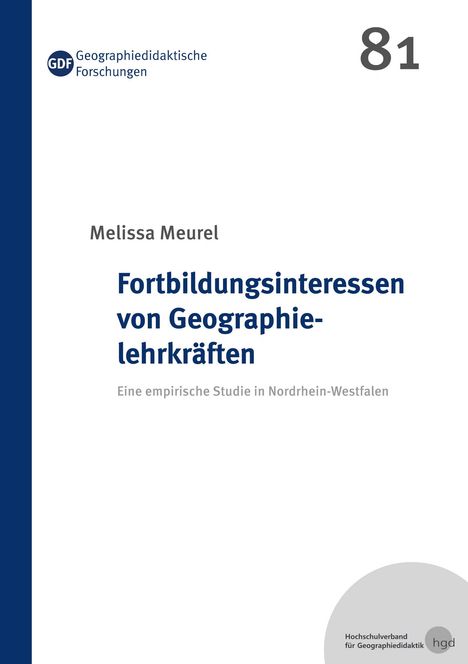 Melissa Meurel: Fortbildungsinteressen von Geographielehrkräften, Buch