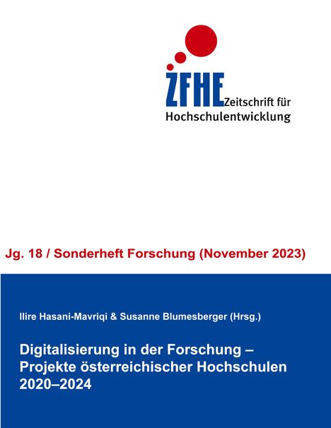 Digitalisierung in der Forschung. Projekte österreichischer Hochschulen 2020-2024, Buch