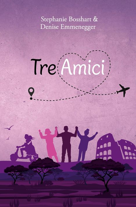 Stephanie Bosshart: Tre Amici, Buch