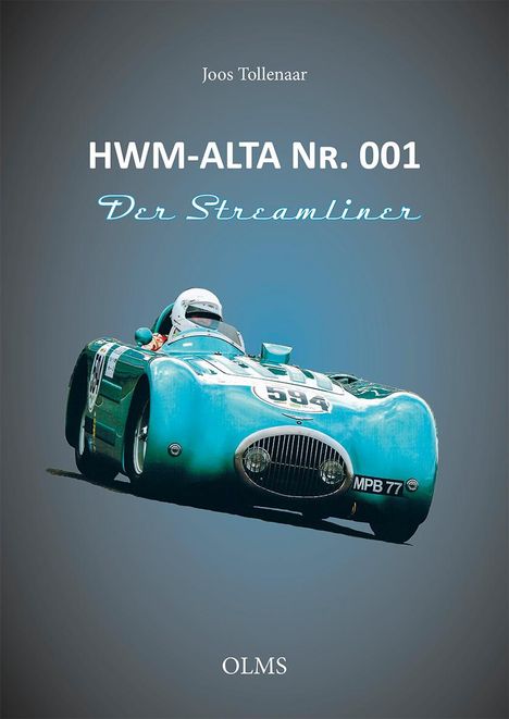 Joos Tollenaar: HWM-ALTA Nr. 001, Buch