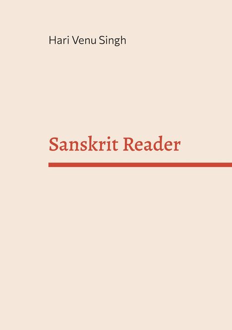 Hari Venu Singh: Sanskrit Reader, Buch