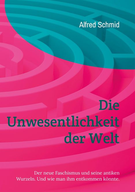 Alfred Schmid: Die Unwesentlichkeit der Welt, Buch