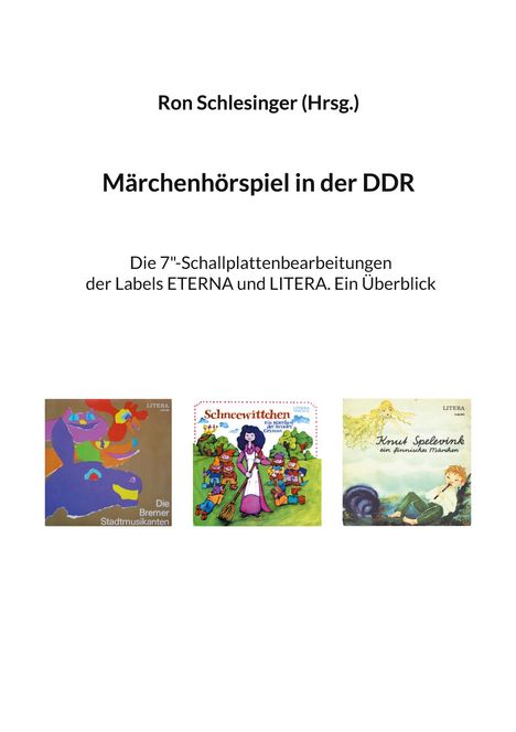 Märchenhörspiel in der DDR, Buch