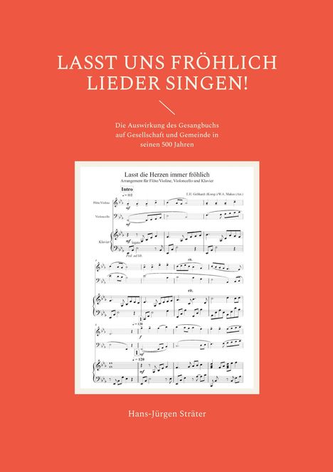 Hans-Jürgen Sträter: Lasst uns fröhlich Lieder singen!, Buch