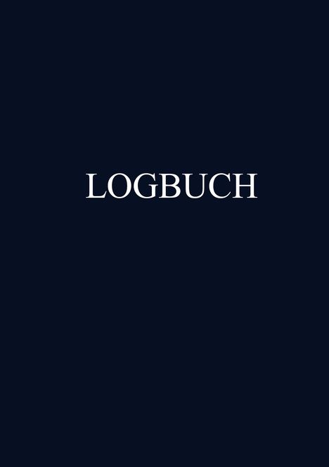 J. N. Löhring: Logbuch, Buch