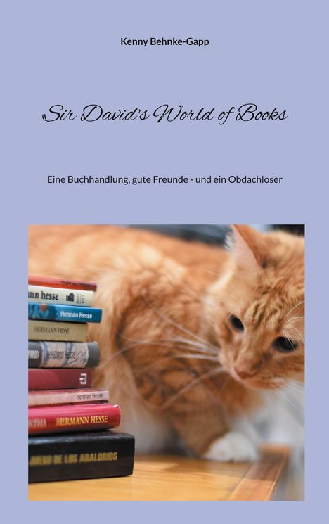 Kenny Behnke-Gapp: Sir David's World of Books, Buch