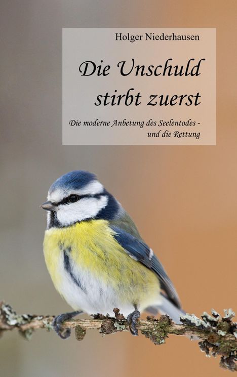 Holger Niederhausen: Die Unschuld stirbt zuerst, Buch