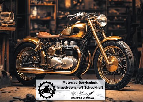 Uwe H. Sültz: Motorrad Serviceheft Inspektionsheft Scheckheft, Buch