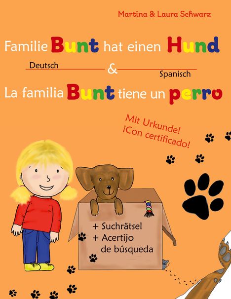 Martina Schwarz: La familia Bunt tiene un perro, Buch