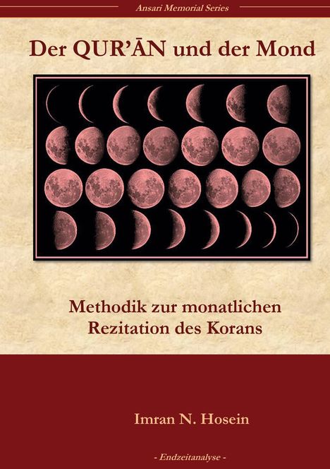 Imran N. Hosein: Der Koran und der Mond, Buch