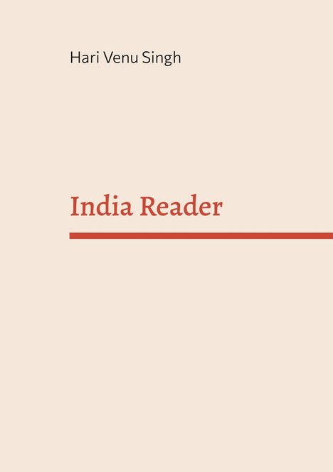 Hari Venu Singh: India Reader, Buch
