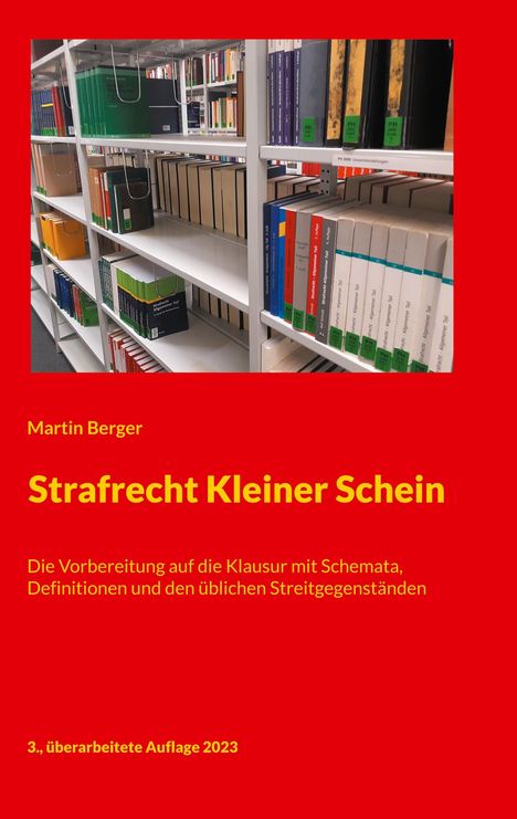 Martin Berger: Strafrecht Kleiner Schein, Buch