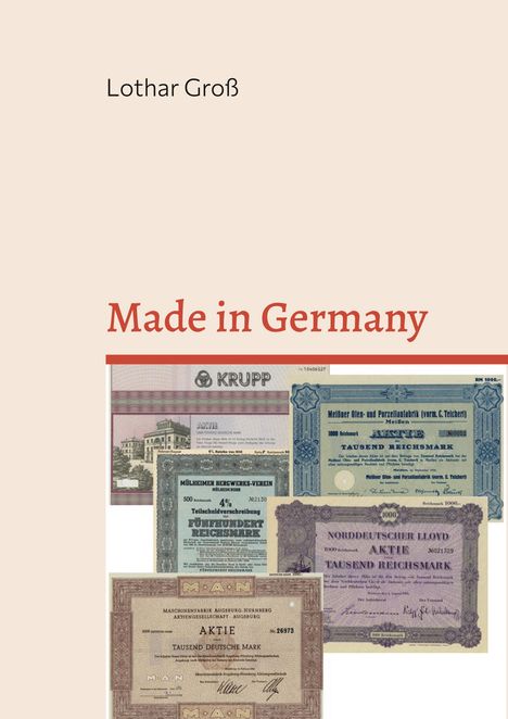 Lothar Groß: Made in Germany, Buch