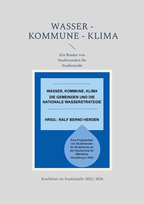 Wasser - Kommune - Klima, Buch