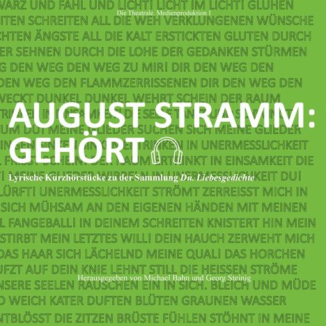 August Stramm: Gehört, Buch