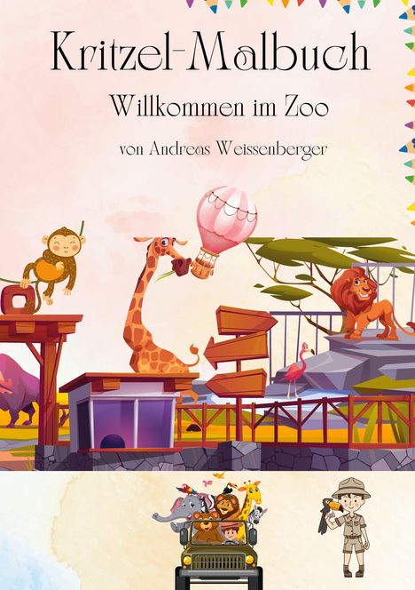 Andreas Weissenberger: Kritzel und Malbuch, Buch