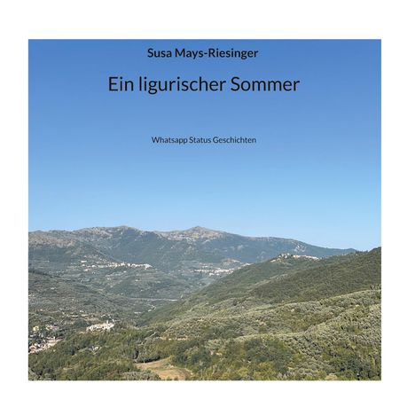 Susa Mays-Riesinger: Ein ligurischer Sommer, Buch