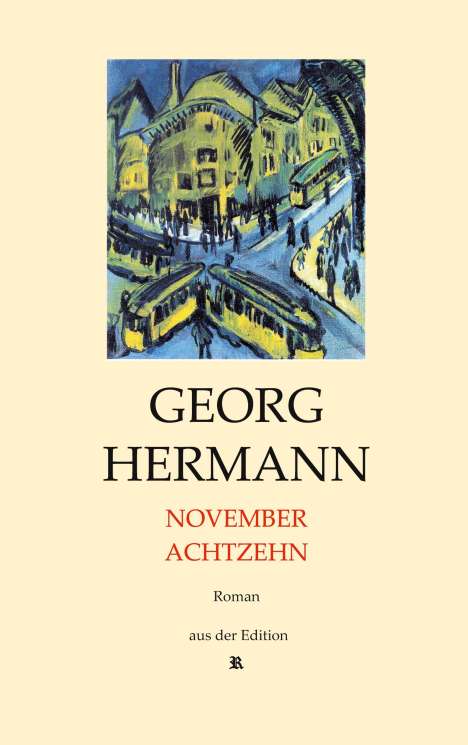 Georg Hermann: November achtzehn, Buch