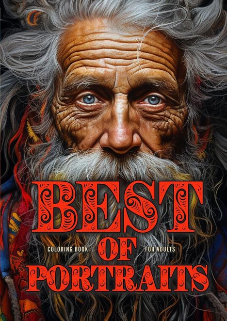 Monsoon Publishing: Best of Portraits Coloring Book for Adults, Buch