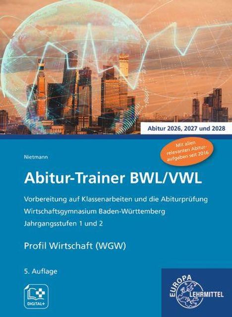 Dieter Nietmann: Abitur-Trainer BWL/VWL (inkl. Lösungsbuch), Buch