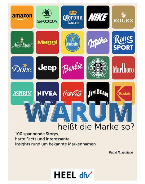 Bernd M. Samland: 100 Markennamen - Warum heißt die Marke so?, Buch