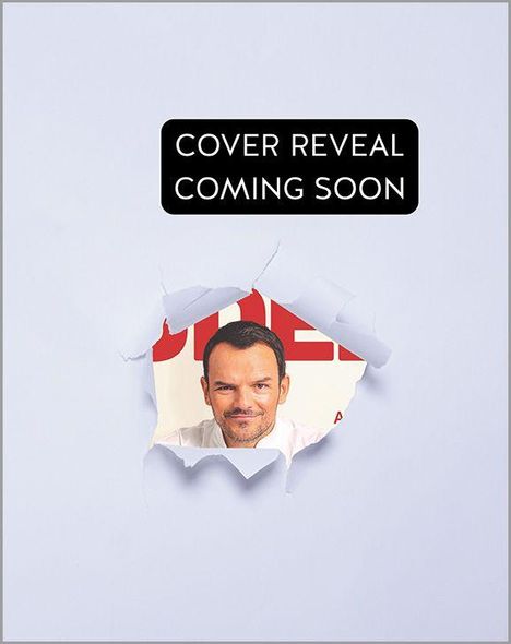 Text: "Cover Reveal Coming Soon". Darunter ist ein aufgerissenes Papierloch mit einem Teil eines Gesichtes zu sehen.