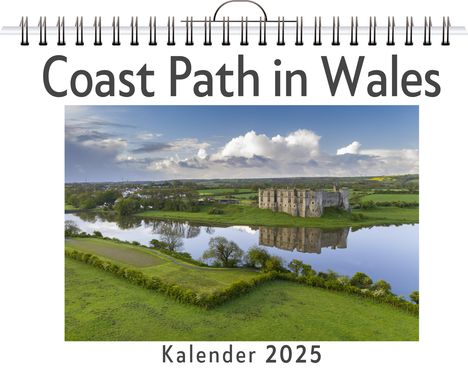 Max Krause: Coast Path in Wales, Kalender