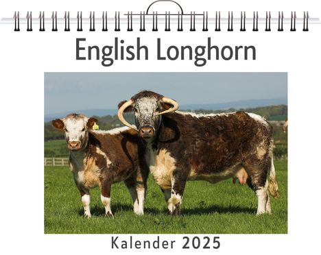 Sophia Herrmann: English Longhorn, Kalender