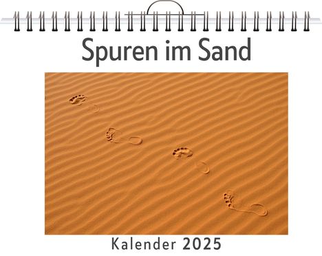 Mia Lange: Spuren im Sand, Kalender